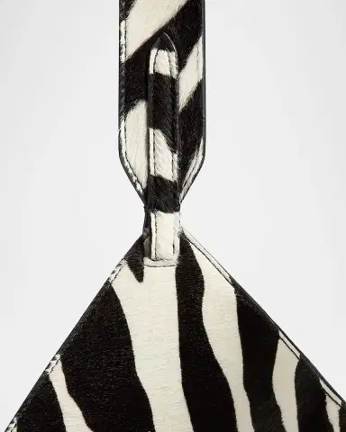 Khaite Lotus Mini Zebra-Print Calf Hair and Leather Top-Handle Bag | Thumbnail 5 Khaite Lotus Mini Zebra-Print Calf Hair and Leather Top-Handle Bag | Thumbnail 5