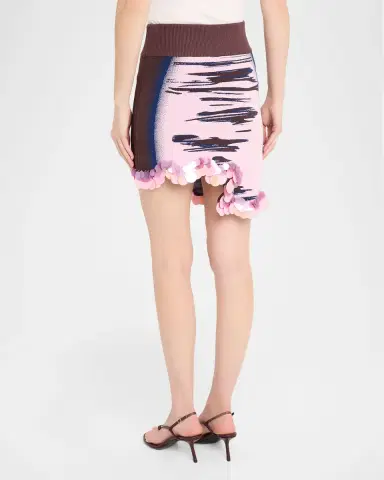 PH5 Casey Sequin-Trim Wavy Mini Skirt | Thumbnail 3 PH5 Casey Sequin-Trim Wavy Mini Skirt | Thumbnail 3