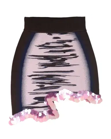 PH5 Casey Sequin-Trim Wavy Mini Skirt | Thumbnail 1 PH5 Casey Sequin-Trim Wavy Mini Skirt | Thumbnail 1