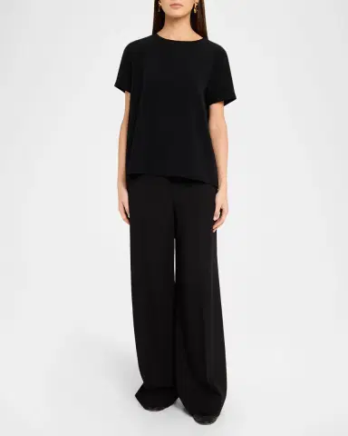 Max Mara Rebecca Short-Sleeve T-Shirt | Thumbnail 2 Max Mara Rebecca Short-Sleeve T-Shirt | Thumbnail 2