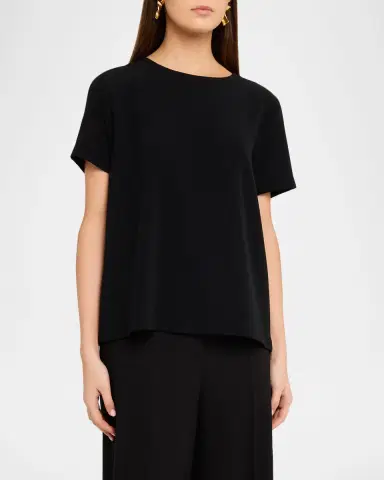 Max Mara Rebecca Short-Sleeve T-Shirt | Thumbnail 4 Max Mara Rebecca Short-Sleeve T-Shirt | Thumbnail 4