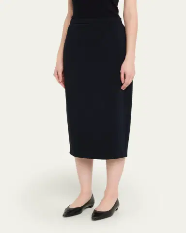 Max Mara Stretch Wool Midi Pencil Skirt | Thumbnail 9 Max Mara Stretch Wool Midi Pencil Skirt | Thumbnail 9