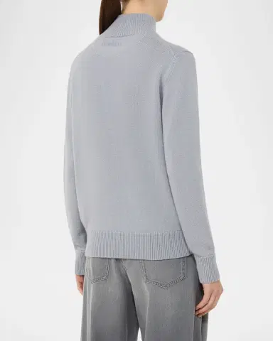 Max Mara Fragola Wool-Cashmere Mock-Neck Sweater | Thumbnail 4 Max Mara Fragola Wool-Cashmere Mock-Neck Sweater | Thumbnail 4