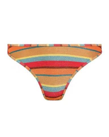Ramy Brook Isla Glitter Striped Bikini Bottoms | Thumbnail 1 Ramy Brook Isla Glitter Striped Bikini Bottoms | Thumbnail 1