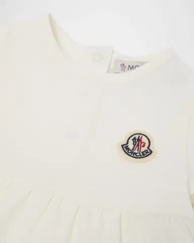 Moncler Girl's Cotton T-Shirt & Animal-Print Leggings Set | Thumbnail 4 Moncler Girl's Cotton T-Shirt & Animal-Print Leggings Set | Thumbnail 4