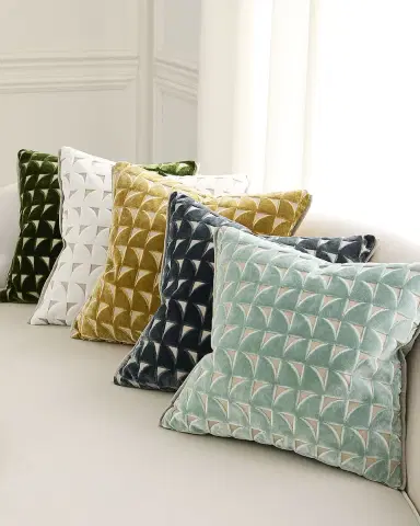 Designers Guild Marquise Velvet Cushion, 20" Square | Thumbnail 1 Designers Guild Marquise Velvet Cushion, 20" Square | Thumbnail 1