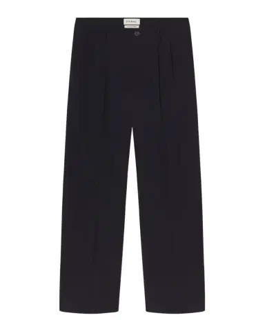 FRAME Men's Baggy Straight-Leg Pleated Trousers | Thumbnail 1 FRAME Men's Baggy Straight-Leg Pleated Trousers | Thumbnail 1