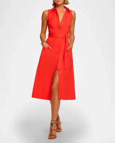 Ramy Brook Darcey Belted Midi Shirtdress | Thumbnail 2 Ramy Brook Darcey Belted Midi Shirtdress | Thumbnail 2
