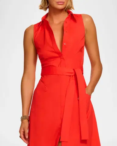 Ramy Brook Darcey Belted Midi Shirtdress | Thumbnail 4 Ramy Brook Darcey Belted Midi Shirtdress | Thumbnail 4