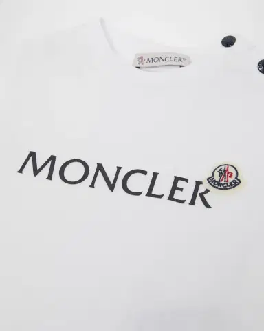 Moncler Boy 's Logo-Print T-Shirt & Shorts Set, Size 3M-3 | Thumbnail 6 Moncler Boy 's Logo-Print T-Shirt & Shorts Set, Size 3M-3 | Thumbnail 6