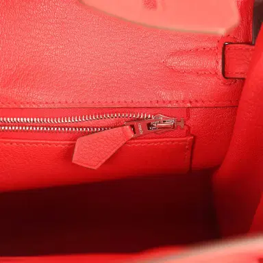 HERMÈS Hermes Birkin 25 Rouge de Coeur Togo Palladium Hardware | Thumbnail 9 HERMÈS Hermes Birkin 25 Rouge de Coeur Togo Palladium Hardware | Thumbnail 9