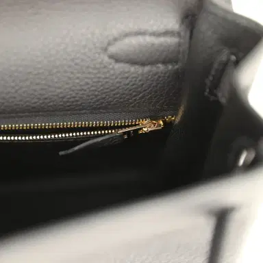HERMÈS Hermes Kelly Retourne 32 Black Togo Gold Hardware | Thumbnail 9 HERMÈS Hermes Kelly Retourne 32 Black Togo Gold Hardware | Thumbnail 9