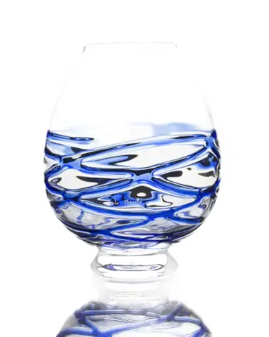 Emporio Sirenuse Champagne Bar Candle Holder- Blue - RETE BLU-541 | Thumbnail 1 Emporio Sirenuse Champagne Bar Candle Holder- Blue - RETE BLU-541 | Thumbnail 1