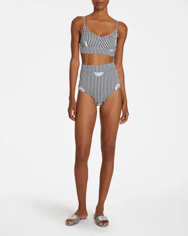 Emporio Sirenuse Pia Bikini Monogram Striped | Thumbnail 3 Emporio Sirenuse Pia Bikini Monogram Striped | Thumbnail 3