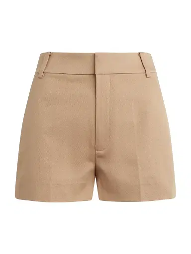 Favorite Daughter Women's The Favorite Cotton-Blend Shorts - Beige | Thumbnail 1 Favorite Daughter Women's The Favorite Cotton-Blend Shorts - Beige | Thumbnail 1