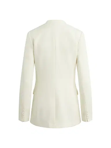 Favorite Daughter Women's The Celeste Slim-Fit Double-Breasted Blazer - Ivory - Size Large | Thumbnail 3 Favorite Daughter Women's The Celeste Slim-Fit Double-Breasted Blazer - Ivory - Size Large | Thumbnail 3