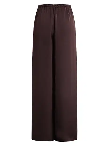 Favorite Daughter Women's The Everything Satin Wide-Leg Pants - Espresso | Thumbnail 3 Favorite Daughter Women's The Everything Satin Wide-Leg Pants - Espresso | Thumbnail 3