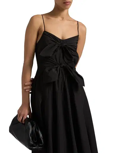 DEREK LAM 10 CROSBY Women's Unity Poplin Double Tie-Front Maxi Dress | Thumbnail 6 DEREK LAM 10 CROSBY Women's Unity Poplin Double Tie-Front Maxi Dress | Thumbnail 6