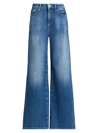 L'AGENCE Women's Quincy High-Rise Wide-Leg Jeans - Castro | Thumbnail 1 L'AGENCE Women's Quincy High-Rise Wide-Leg Jeans - Castro | Thumbnail 1