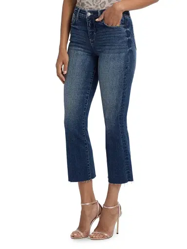 L'Agence Women's Kendra High-Rise Flared Crop Jeans - Gladstone - Size 29 | Thumbnail 4 L'Agence Women's Kendra High-Rise Flared Crop Jeans - Gladstone - Size 29 | Thumbnail 4