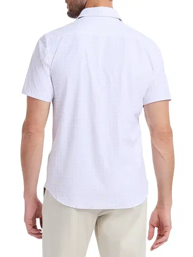 Robert Graham Men's Brompton Knit Shirt - Lilac | Thumbnail 5 Robert Graham Men's Brompton Knit Shirt - Lilac | Thumbnail 5