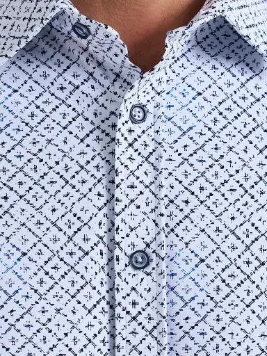 Robert Graham Men's Montagu Knit Button-Front Shirt | Thumbnail 7 Robert Graham Men's Montagu Knit Button-Front Shirt | Thumbnail 7