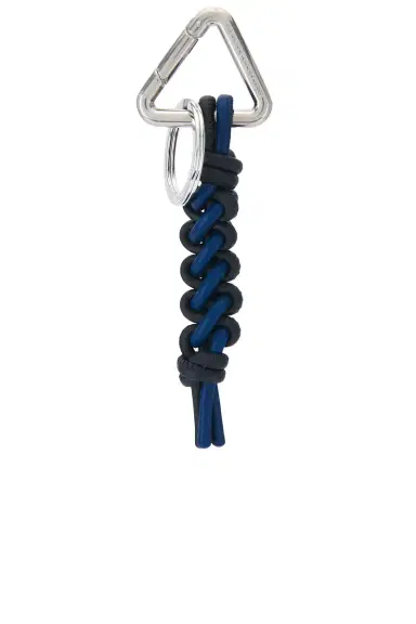 Bottega Veneta Woven Nappa B Key Ring | Thumbnail 2 Bottega Veneta Woven Nappa B Key Ring | Thumbnail 2