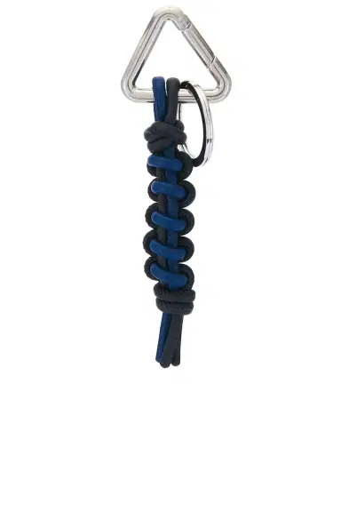 Bottega Veneta Woven Nappa B Key Ring | Thumbnail 4 Bottega Veneta Woven Nappa B Key Ring | Thumbnail 4
