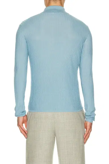 Saint Laurent Manches Montees Polo | Thumbnail 2 Saint Laurent Manches Montees Polo | Thumbnail 2