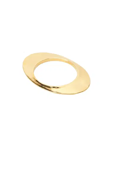 Saint Laurent Oval Bangle Bracelet | Thumbnail 1 Saint Laurent Oval Bangle Bracelet | Thumbnail 1