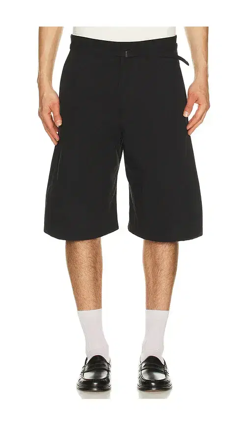 Belted Curved Shorts Belted Curved Shorts