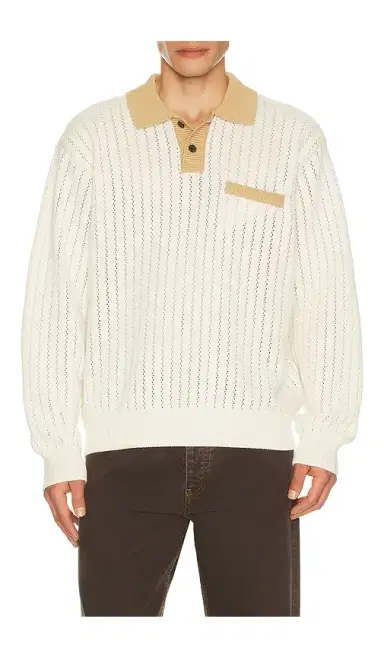 Obey Jasper Polo Sweater | Thumbnail 1 Obey Jasper Polo Sweater | Thumbnail 1