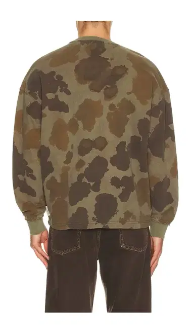 Scotch & Soda Printed Overdyed Sweatshirt | Thumbnail 2 Scotch & Soda Printed Overdyed Sweatshirt | Thumbnail 2