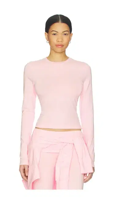 Skims Cotton Jersey Long Sleeve T-shirt | Thumbnail 1 Skims Cotton Jersey Long Sleeve T-shirt | Thumbnail 1