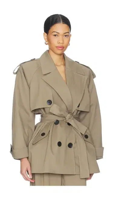 SELMACILEK Khaki Terra Trenchcoat | Thumbnail 2 SELMACILEK Khaki Terra Trenchcoat | Thumbnail 2