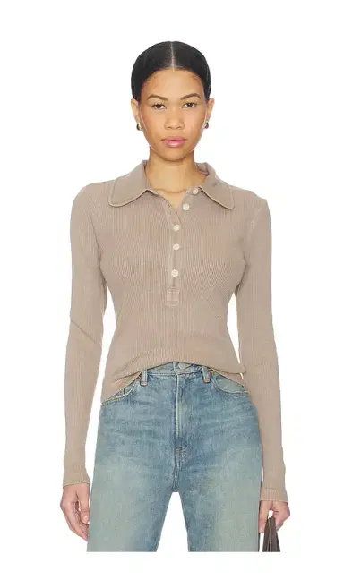 Citizens of Humanity Brea 60's Polo Shirt | Thumbnail 1 Citizens of Humanity Brea 60's Polo Shirt | Thumbnail 1