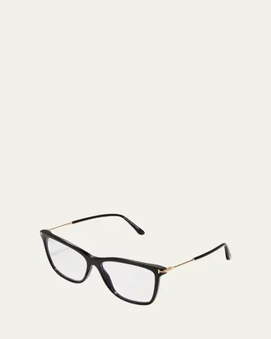 TOM FORD Blue Filtering Acetate Cat-Eye Glasses | Thumbnail 2 TOM FORD Blue Filtering Acetate Cat-Eye Glasses | Thumbnail 2