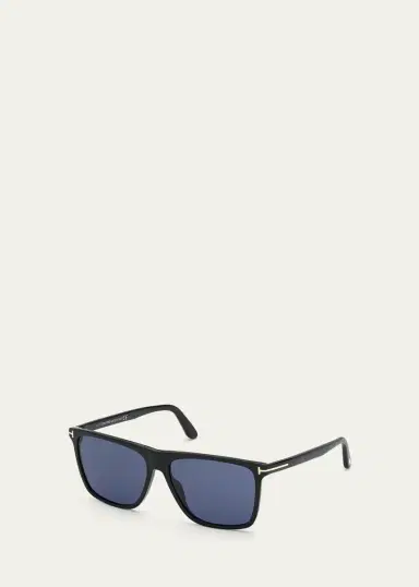 Tom Ford Men's Fletcher Square Plastic Sunglasses | Thumbnail 2 Tom Ford Men's Fletcher Square Plastic Sunglasses | Thumbnail 2