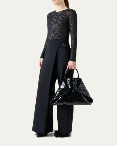 Akris AI Medium Patchwork Leather Top-Handle Bag | Thumbnail 2 Akris AI Medium Patchwork Leather Top-Handle Bag | Thumbnail 2