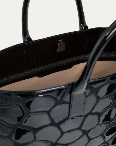 Akris AI Medium Patchwork Leather Top-Handle Bag | Thumbnail 3 Akris AI Medium Patchwork Leather Top-Handle Bag | Thumbnail 3
