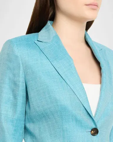 Kiton Single-Breasted Herringbone Jacket | Thumbnail 9 Kiton Single-Breasted Herringbone Jacket | Thumbnail 9