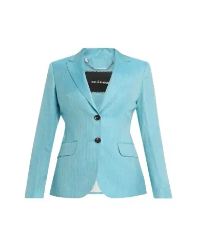 Kiton Single-Breasted Herringbone Jacket | Thumbnail 1 Kiton Single-Breasted Herringbone Jacket | Thumbnail 1