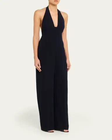A.L.C. Eva Halter Wide-Leg Jumpsuit | Thumbnail 4 A.L.C. Eva Halter Wide-Leg Jumpsuit | Thumbnail 4