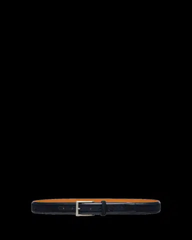 Bergdorf Goodman Men's Tela Woven Suede and Leather Belt | Thumbnail 2 Bergdorf Goodman Men's Tela Woven Suede and Leather Belt | Thumbnail 2