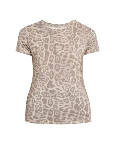L'AGENCE Ressi Short-Sleeve Leopard Tee | Thumbnail 1 L'AGENCE Ressi Short-Sleeve Leopard Tee | Thumbnail 1