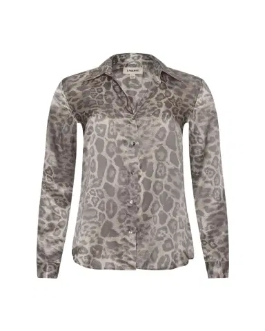 L'AGENCE Leopard Tyler Silk Blouse | Thumbnail 1 L'AGENCE Leopard Tyler Silk Blouse | Thumbnail 1