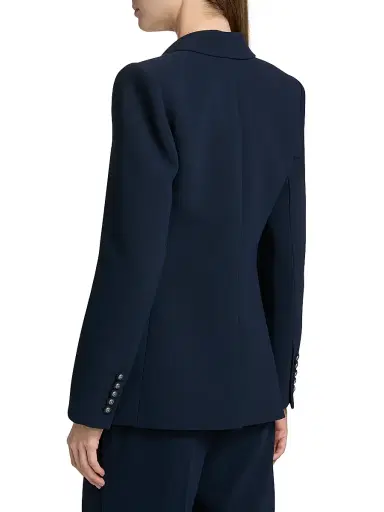 Kobi Halperin Women's Rue Crepe Single-Breasted Blazer - Navy | Thumbnail 5 Kobi Halperin Women's Rue Crepe Single-Breasted Blazer - Navy | Thumbnail 5