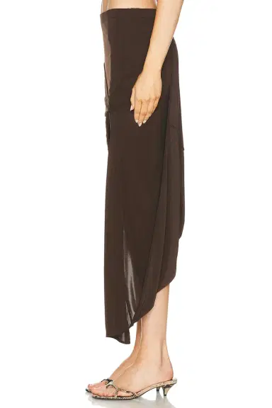 Helmut Lang Twist Drape Skirt | Thumbnail 3 Helmut Lang Twist Drape Skirt | Thumbnail 3