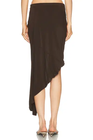 Helmut Lang Twist Drape Skirt | Thumbnail 4 Helmut Lang Twist Drape Skirt | Thumbnail 4