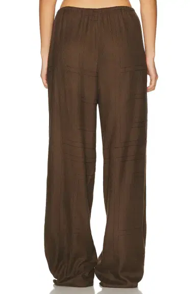 Toteme Monogram Flannel PJ Pant | Thumbnail 4 Toteme Monogram Flannel PJ Pant | Thumbnail 4